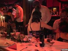 Abendessen mit anschließendem Rudelfick